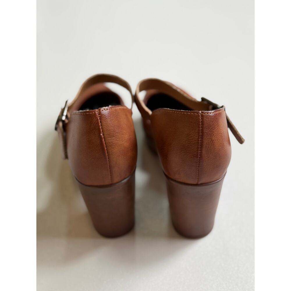 B.O.C Born Women's Tan Concept Gia Platform Clog Retro 1970s Shoes Size 8 - Picture 5 of 11